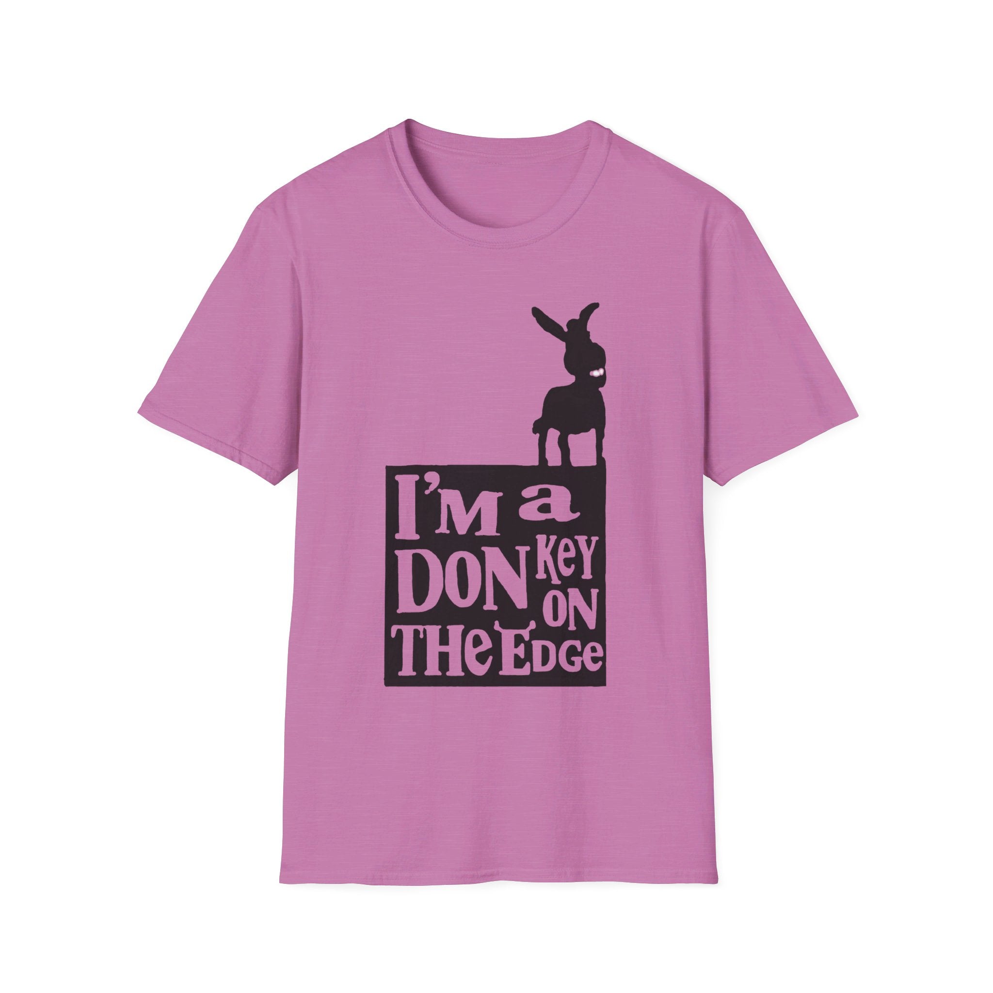 Donkey "I'm a donkey on the edge" Shrek - Softstyle T-Shirt