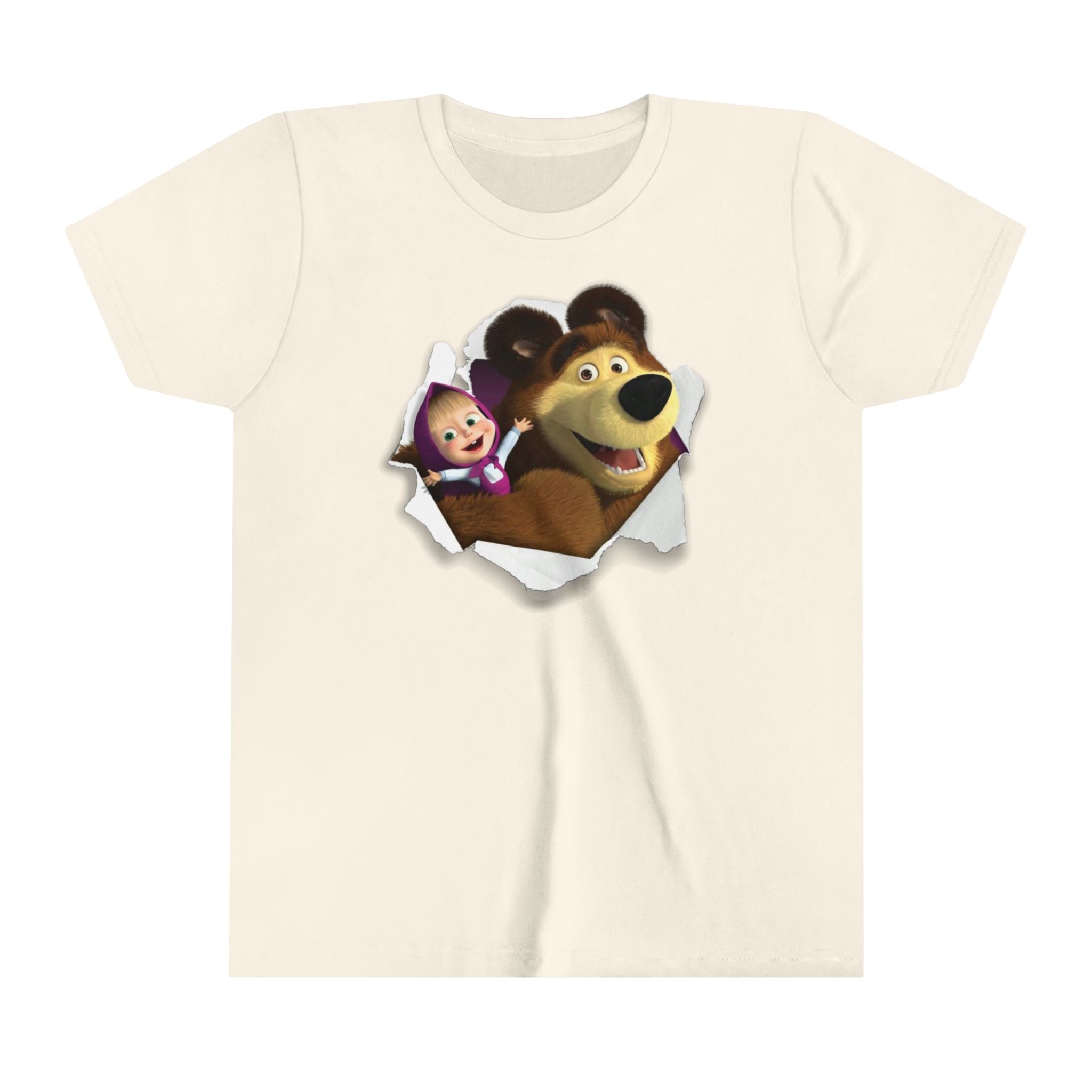 Masha and the bear Kids - Youth Short Sleeve Tee