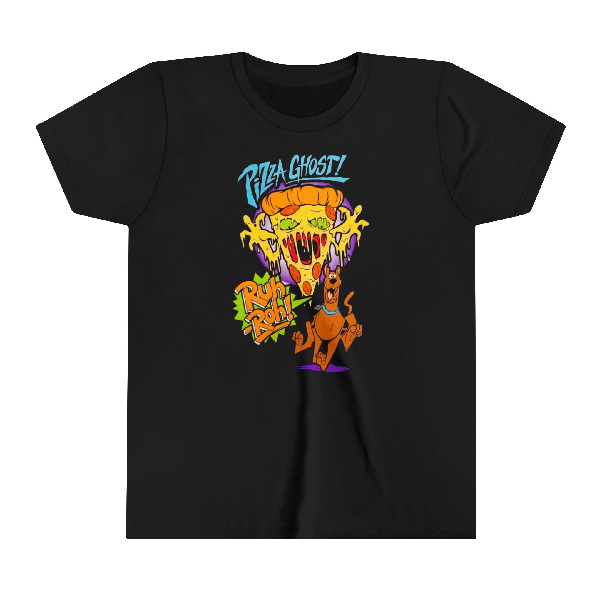 Pizza Ghost Scooby-Doo Kids - Youth Short Sleeve Tee