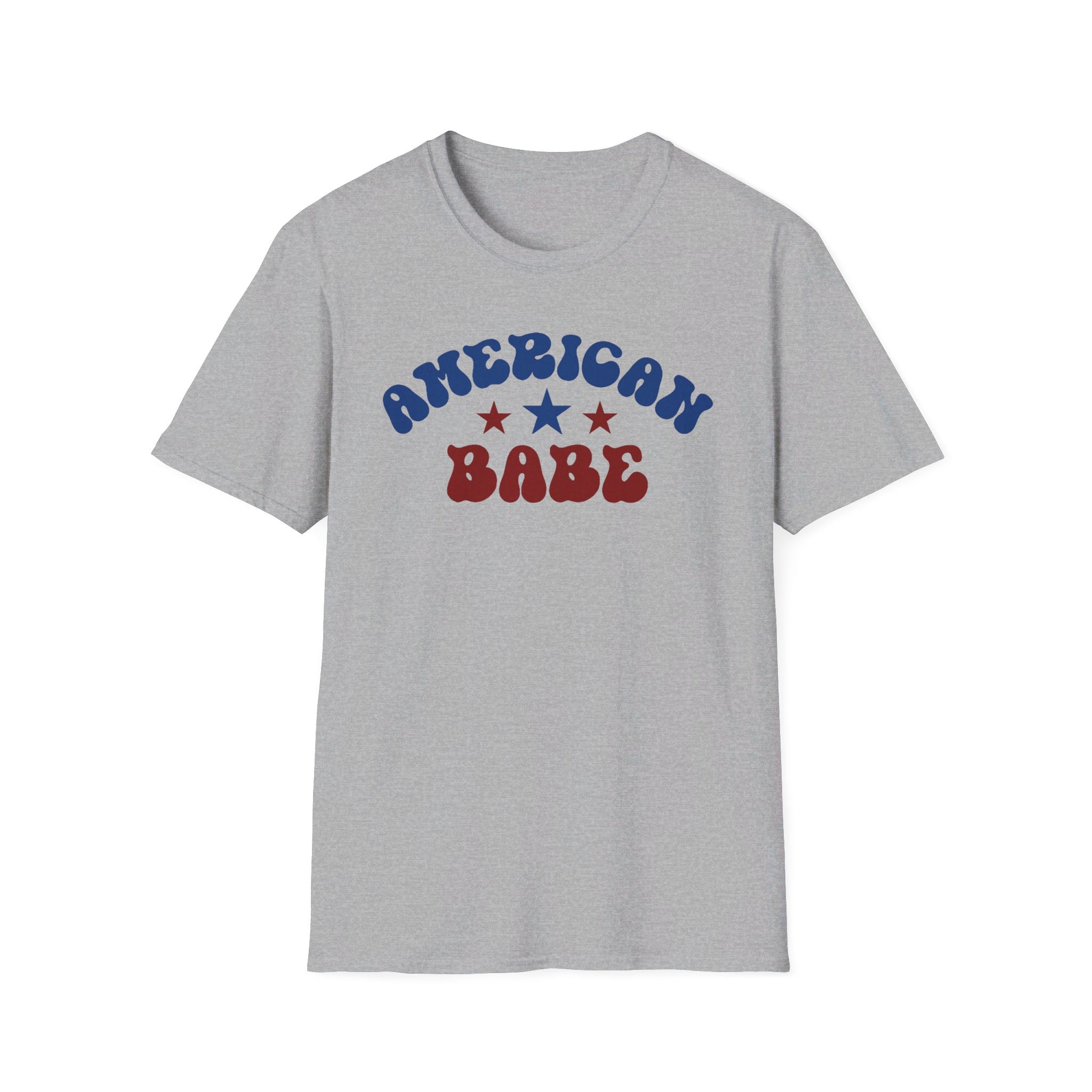 USA American babe - Softstyle T-Shirt