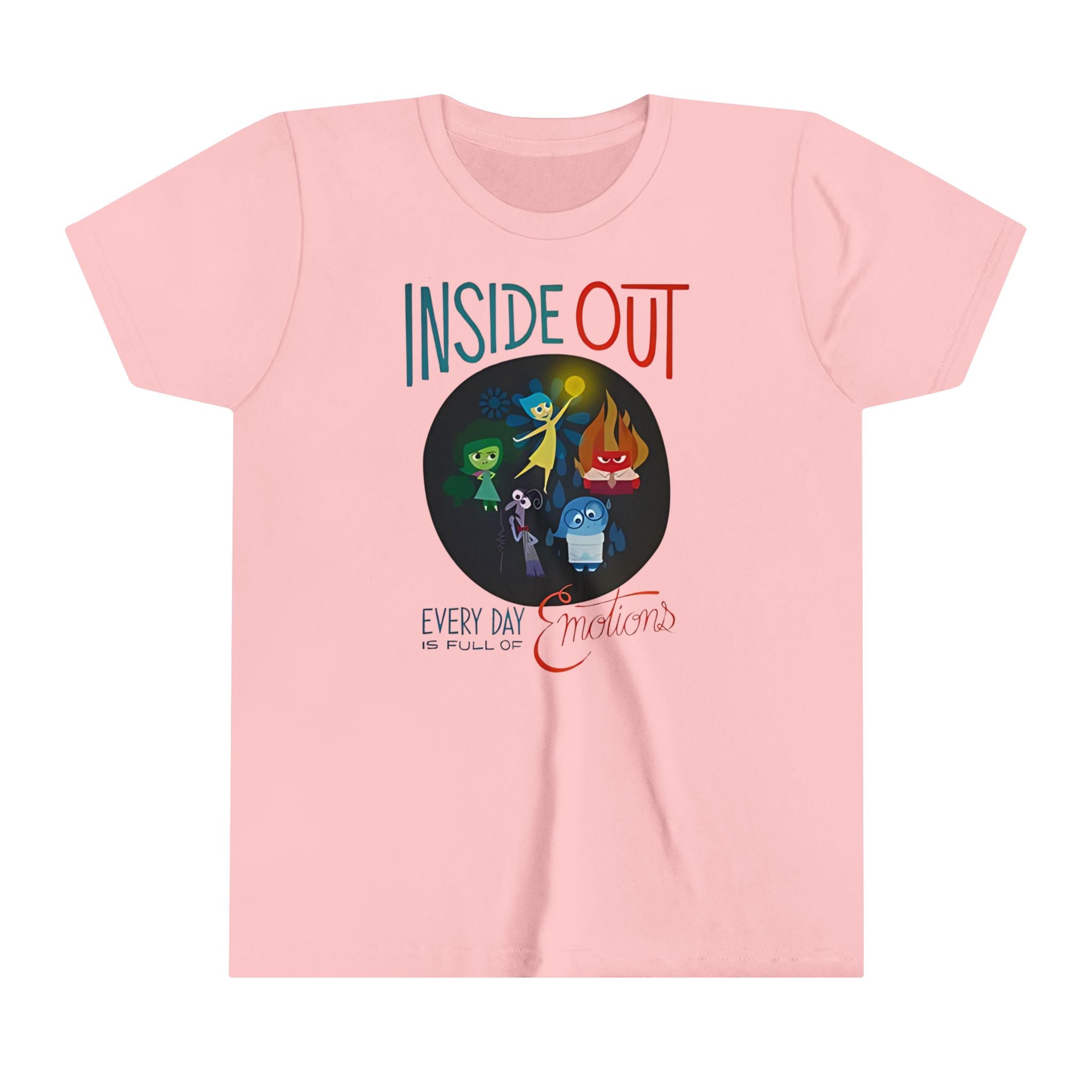 Inside Out: Every day is full of emotions Kids - Youth Short Sleeve Tee