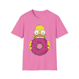 Homer loves donuts Simpsons - Softstyle T-Shirt