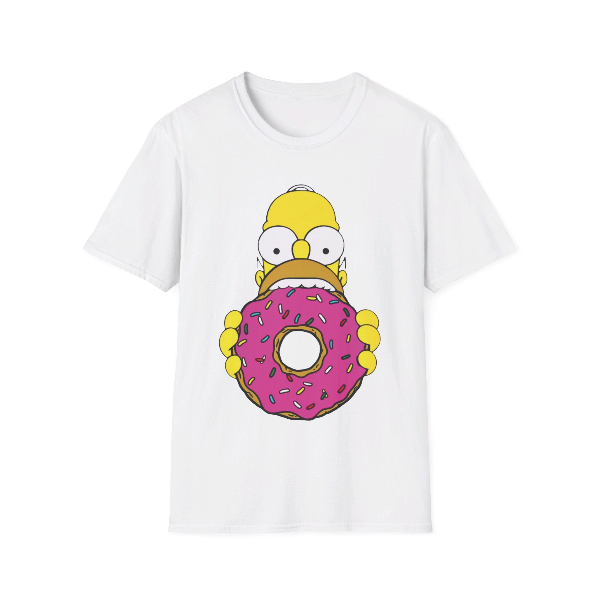 Homer loves donuts Simpsons - Softstyle T-Shirt