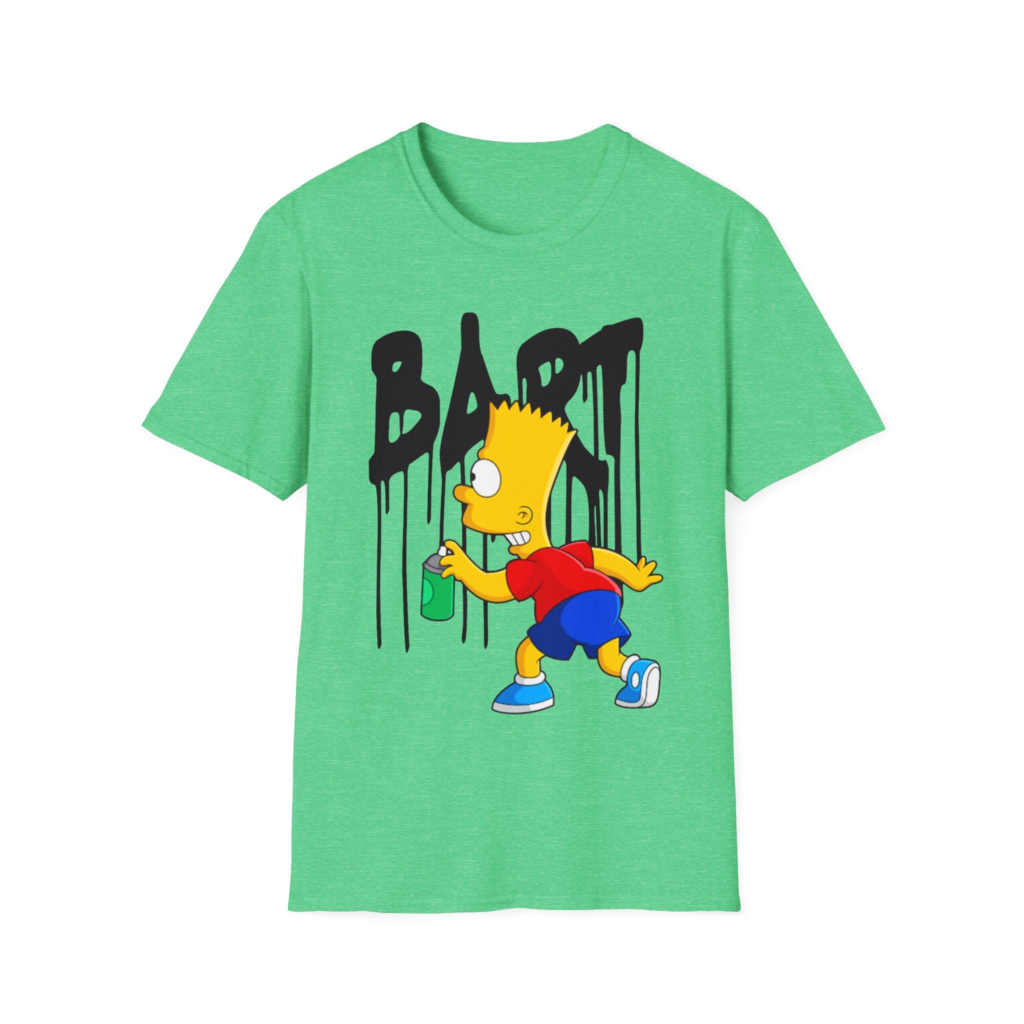 Bart Gaffiti Simpsons - Softstyle T-Shirt