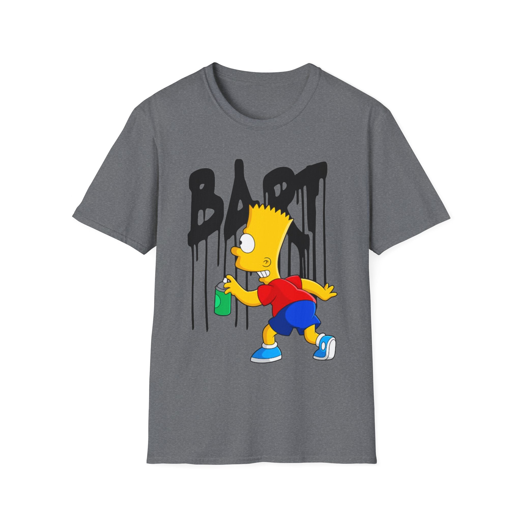 Bart Gaffiti Simpsons - Softstyle T-Shirt