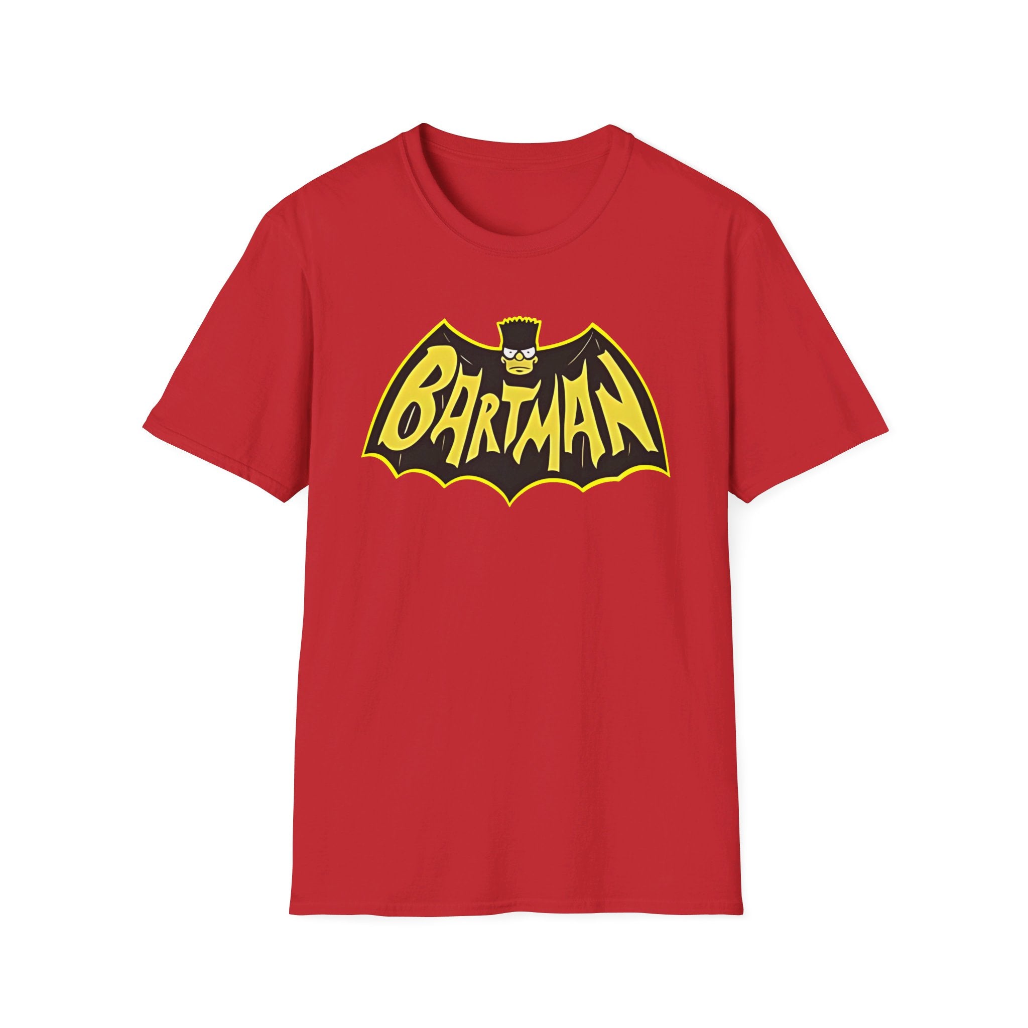 Bartman: Simpsons Bart Batman - Softstyle T-Shirt