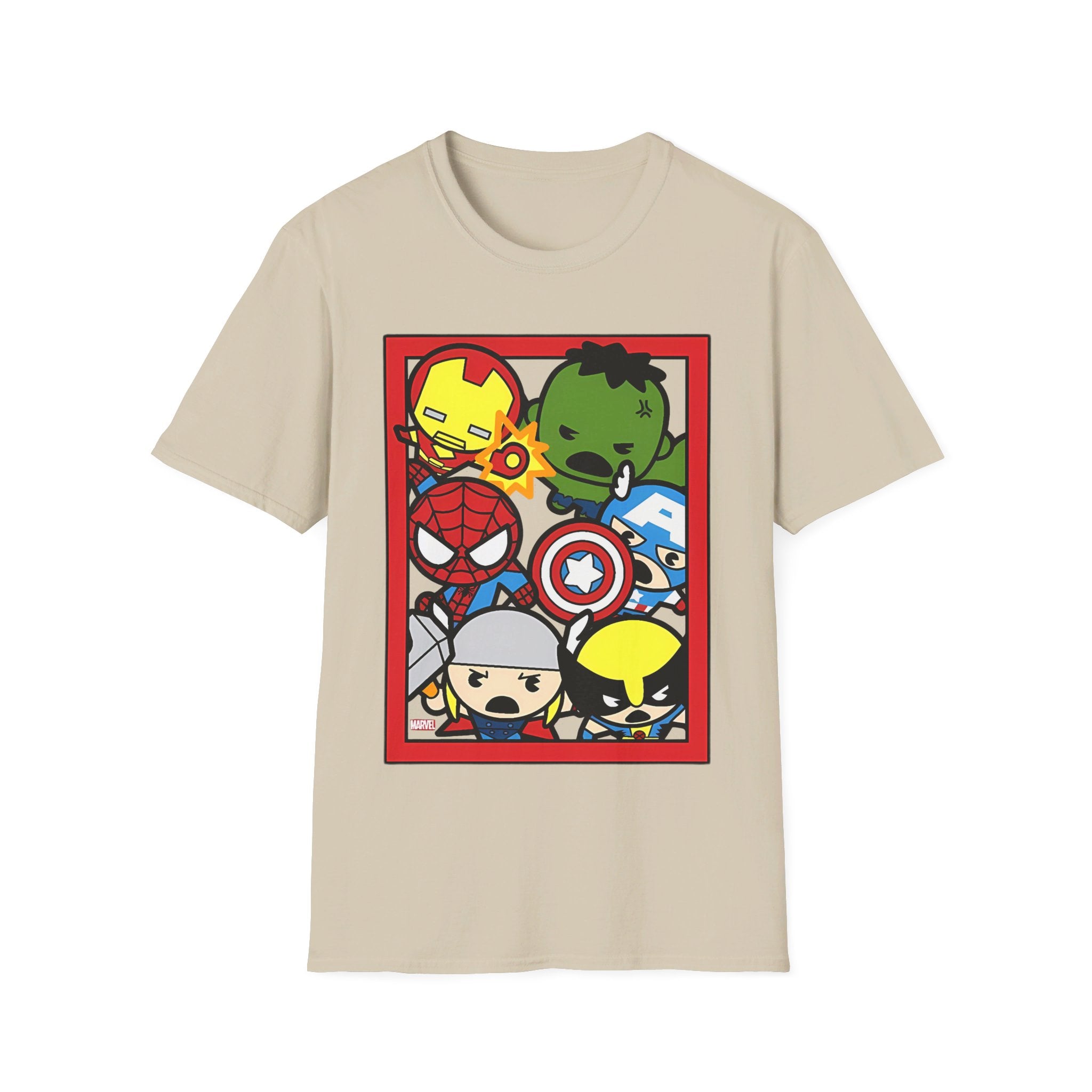 Avengers and Wolverine - Softstyle T-Shirt