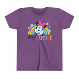 Minnie Mouse "Hey, cutie!" Kids - Youth Short Sleeve Tee