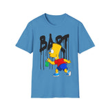 Bart Gaffiti Simpsons - Softstyle T-Shirt