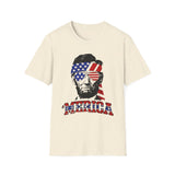 USA "Merica" Abraham Lincoln - Softstyle T-Shirt