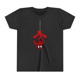 Spider-Man hanging Kids - Youth Short Sleeve Tee