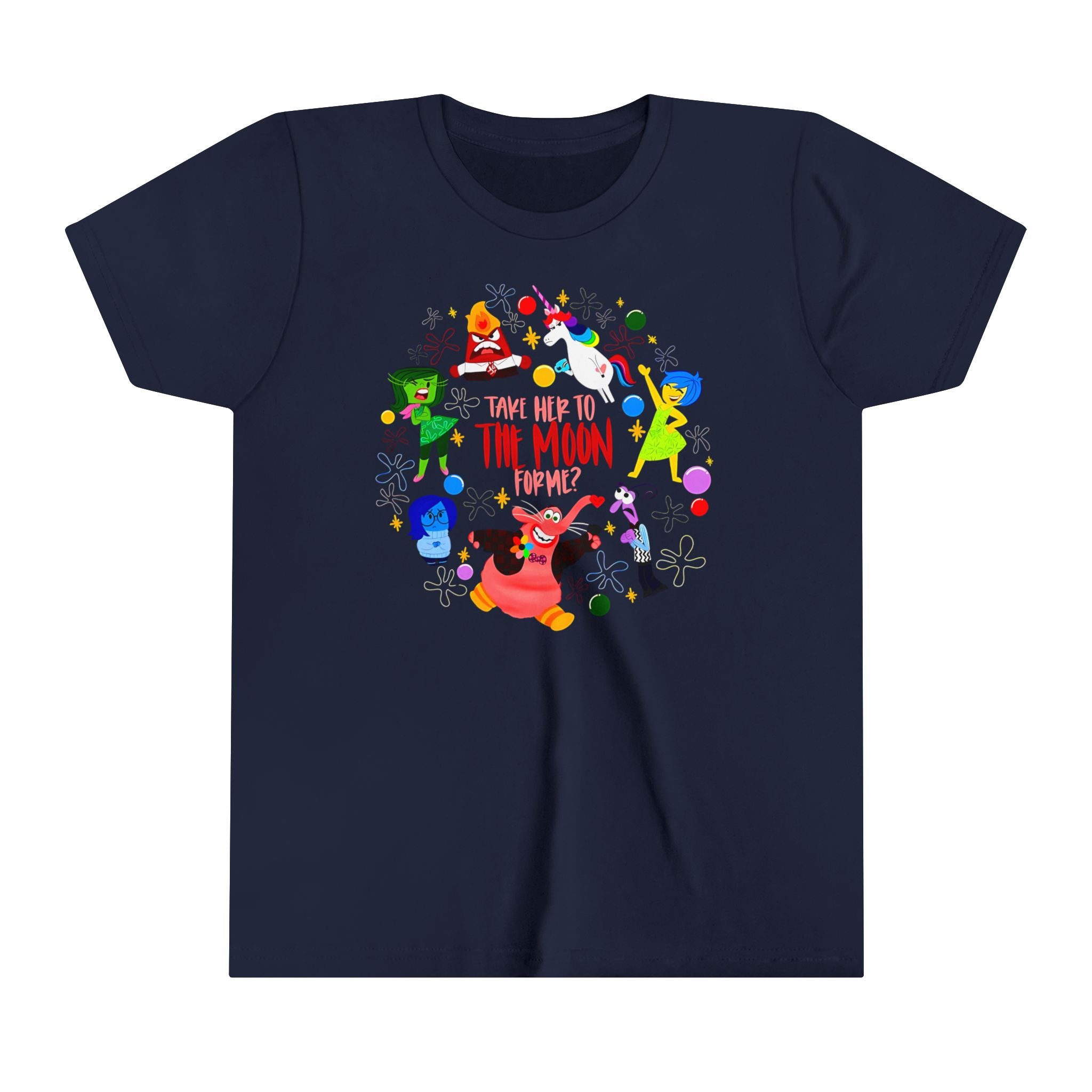 Inside Out: Bing Bong "Take her to the moon for me?" Kids - Youth Short Sleeve Tee