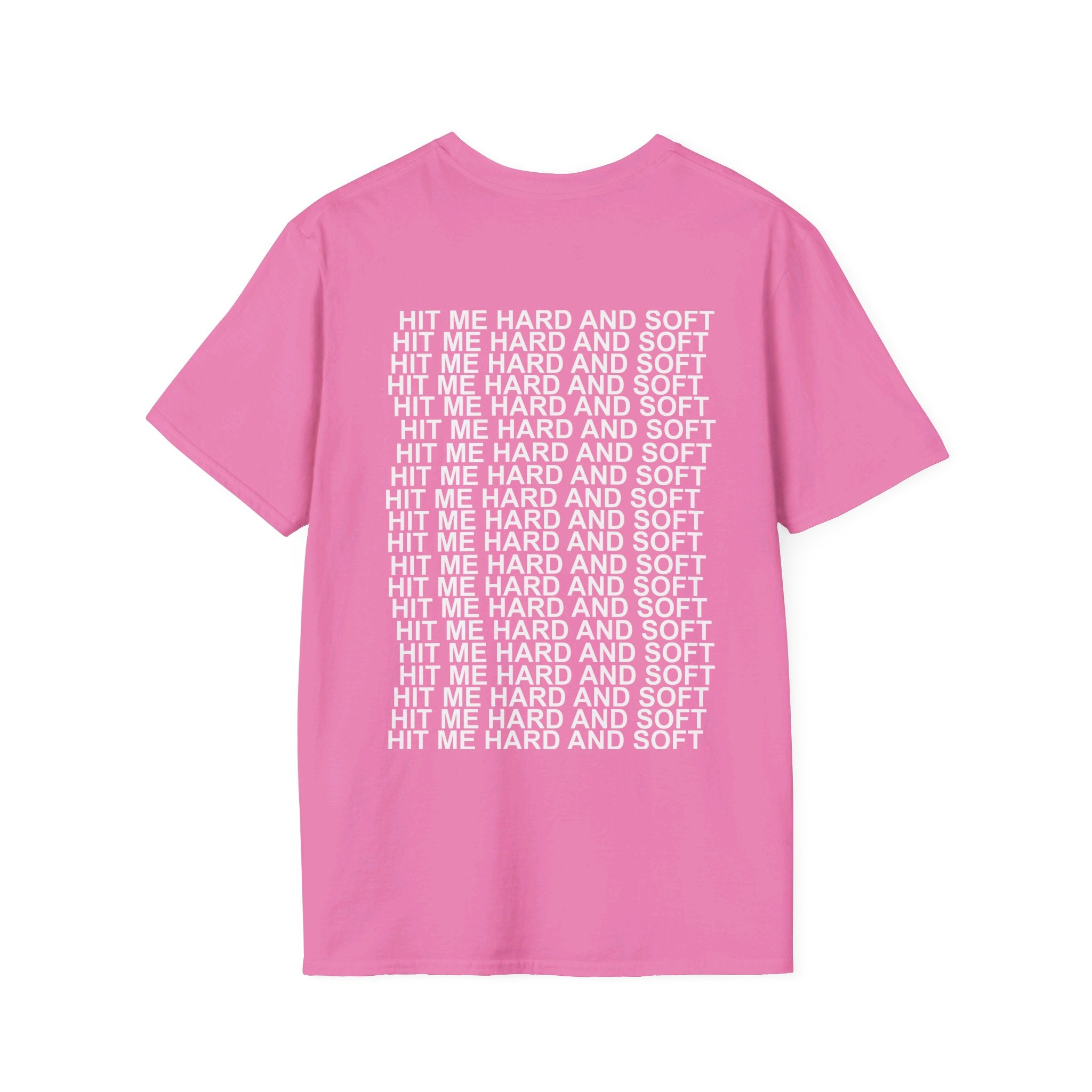 Billie Eilish Hit Me Hard and Soft Backside - Softstyle T-Shirt