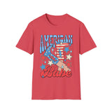 USA American babe - Softstyle T-Shirt