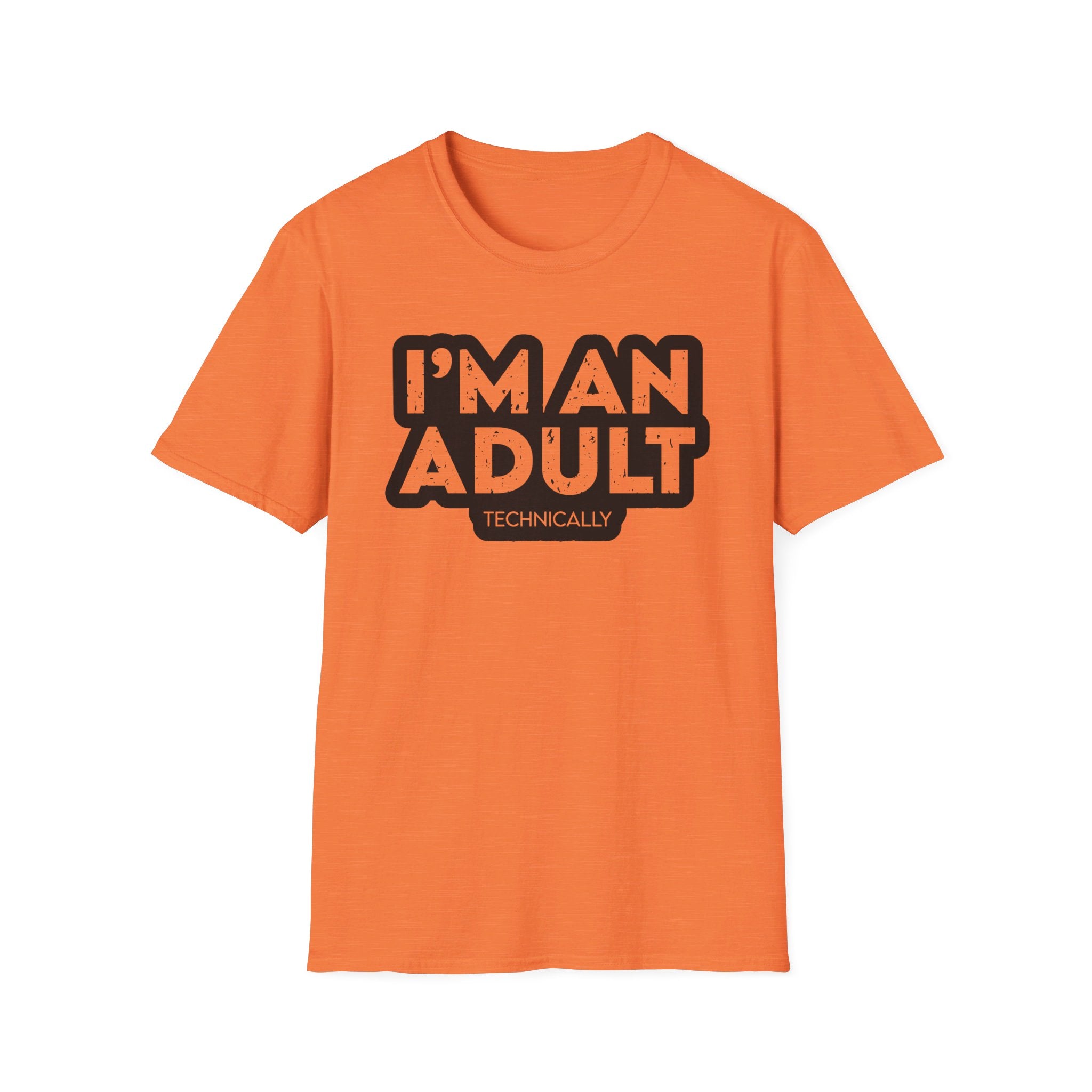 I'm an adult technically - Softstyle T-Shirt