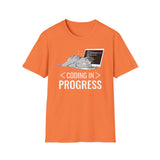 Coding in progress - Softstyle T-Shirt