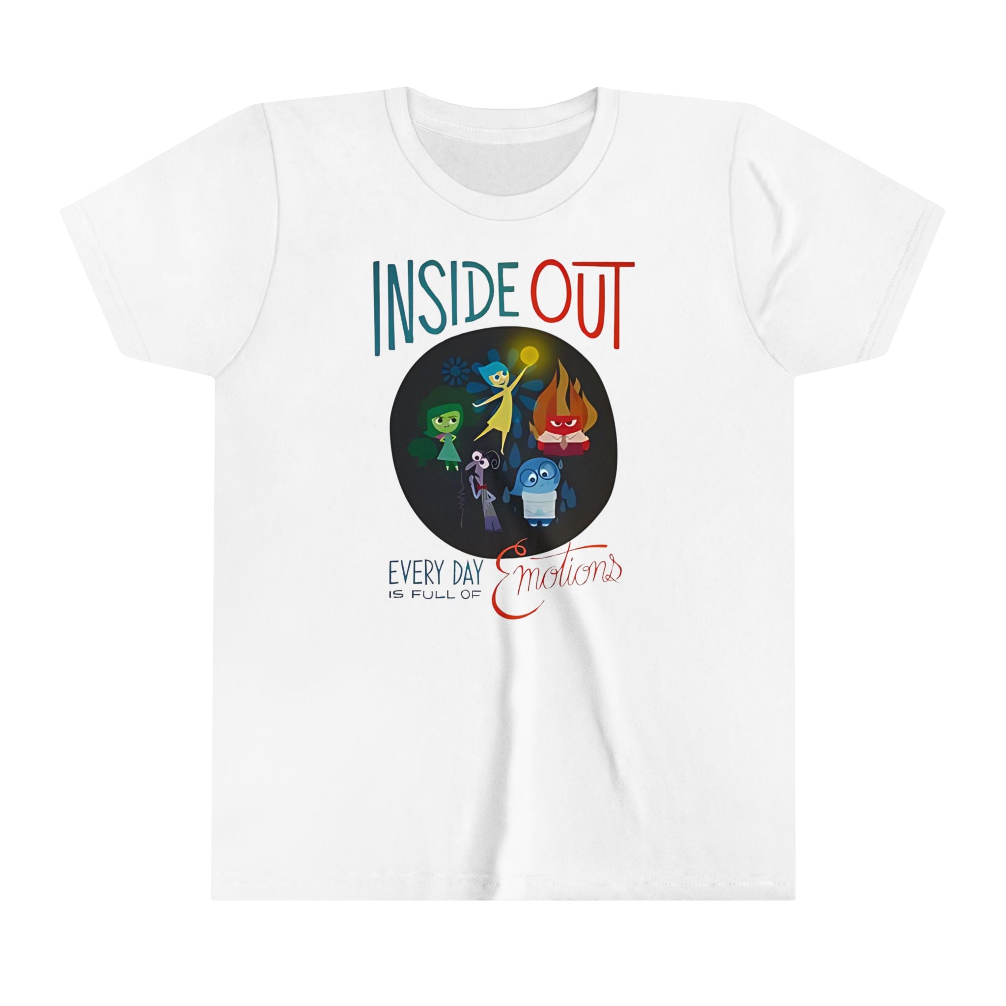 Inside Out: Every day is full of emotions Kids - Youth Short Sleeve Tee