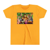 Masha and the bear photograph Kids - Youth Short Sleeve Tee