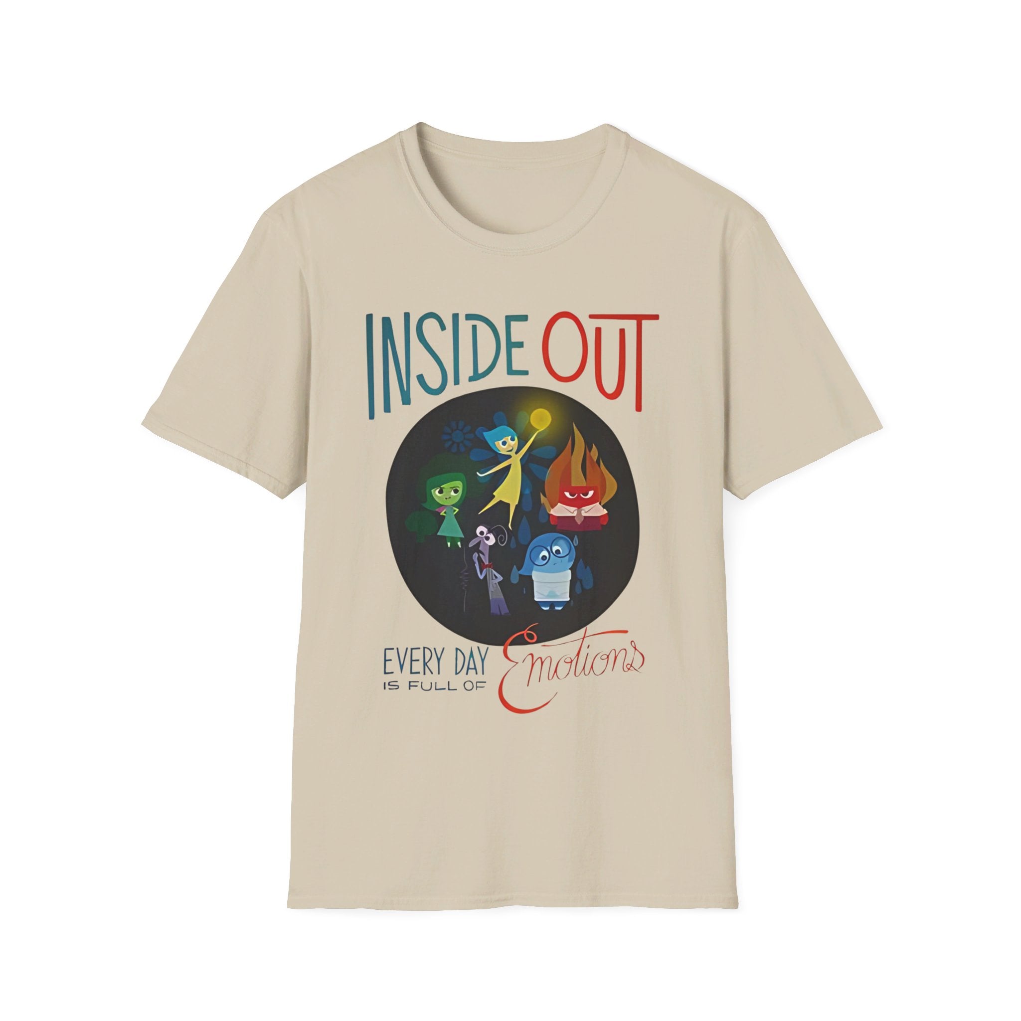 Inside Out: Every day is full of emotions - Softstyle T-Shirt