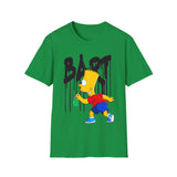 Bart Gaffiti Simpsons - Softstyle T-Shirt