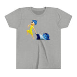 Inside Out: Joy and Sadness Kids - Youth Short Sleeve Tee