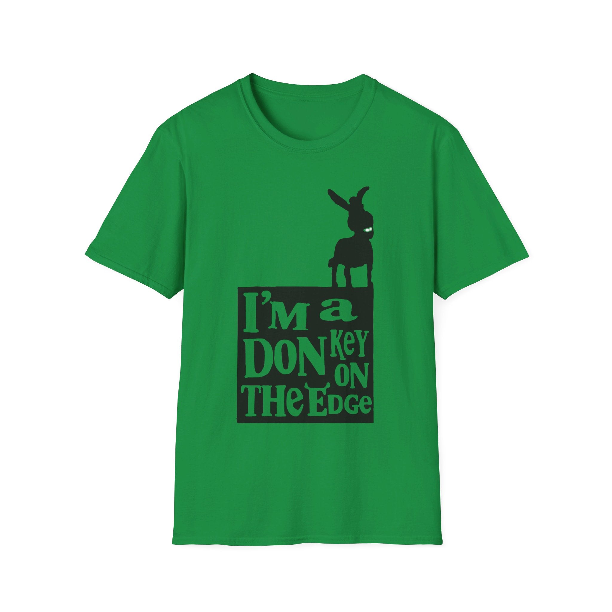 Donkey "I'm a donkey on the edge" Shrek - Softstyle T-Shirt