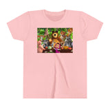 Masha and the bear photograph Kids - Youth Short Sleeve Tee