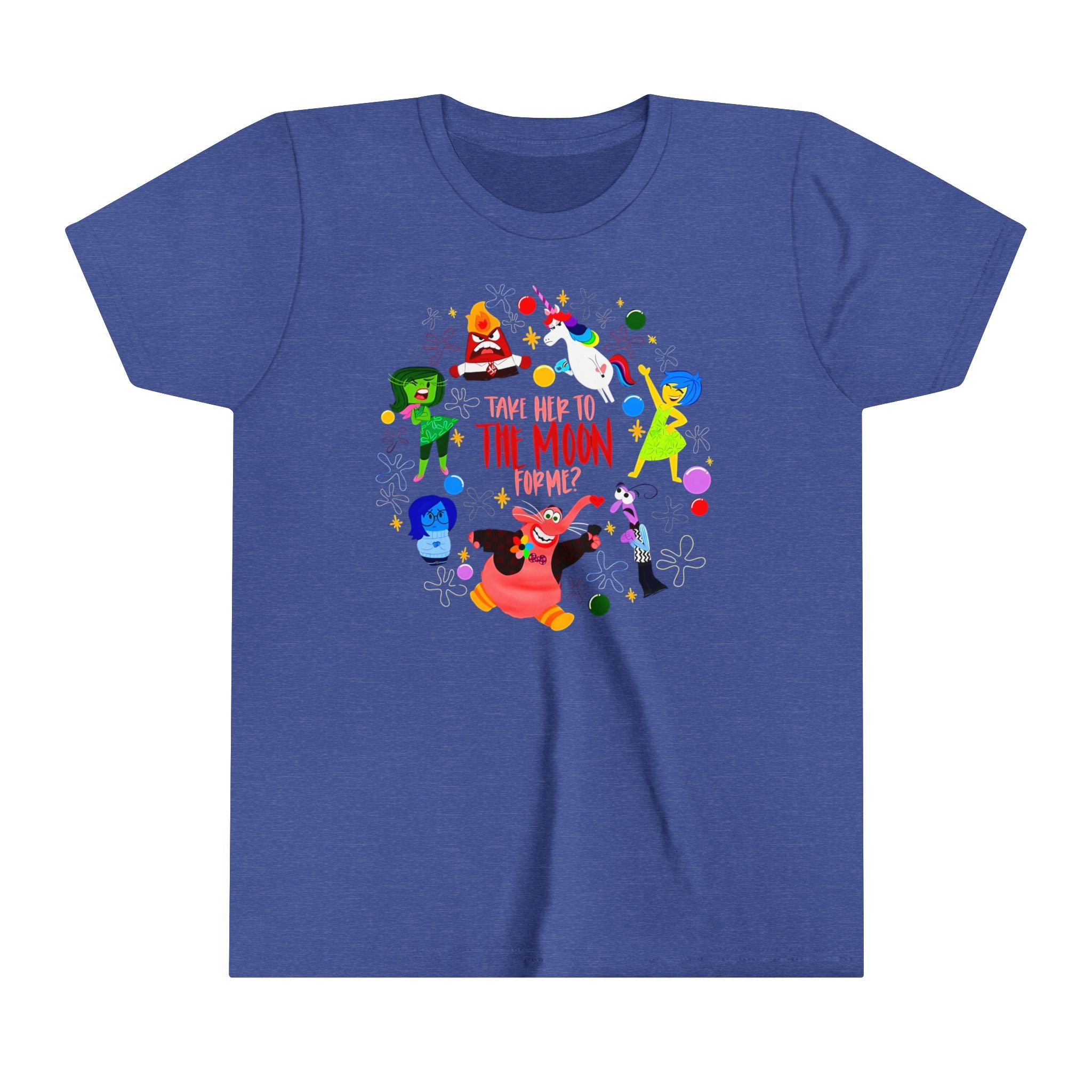 Inside Out: Bing Bong "Take her to the moon for me?" Kids - Youth Short Sleeve Tee