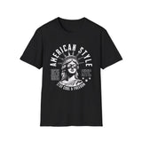 USA "American Style: Stay cool & freedom" - Softstyle T-Shirt