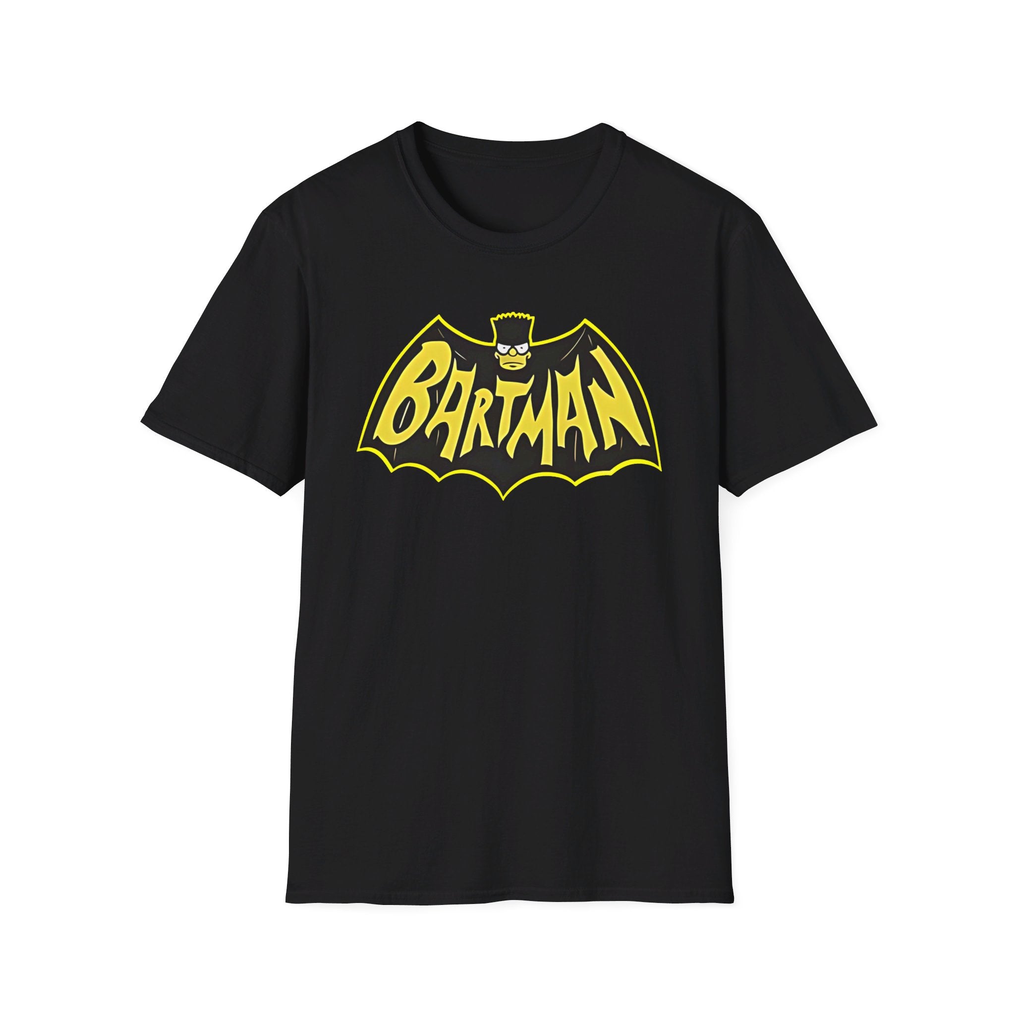 Bartman: Simpsons Bart Batman - Softstyle T-Shirt