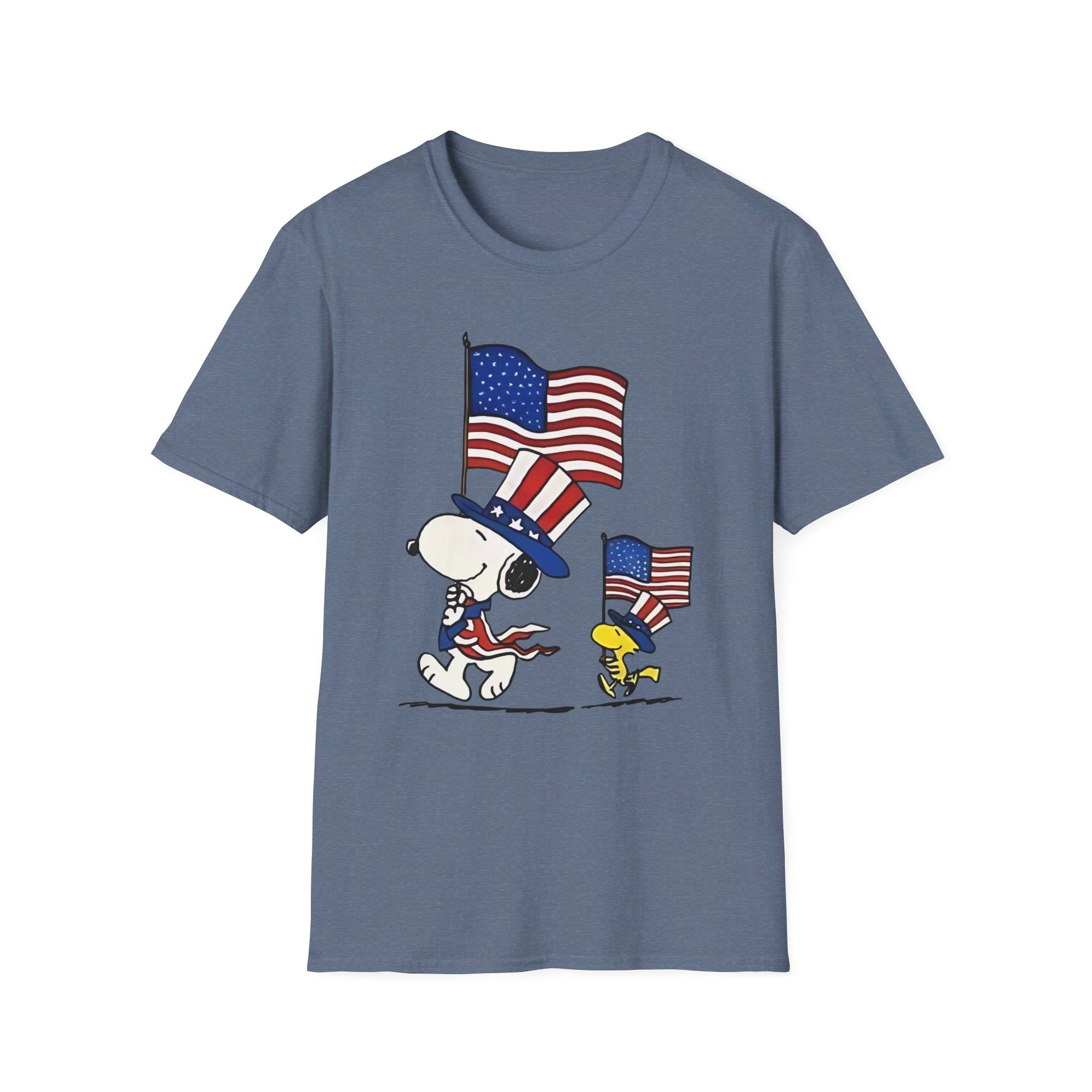 USA Snoopy Patriot - Softstyle T-shirt