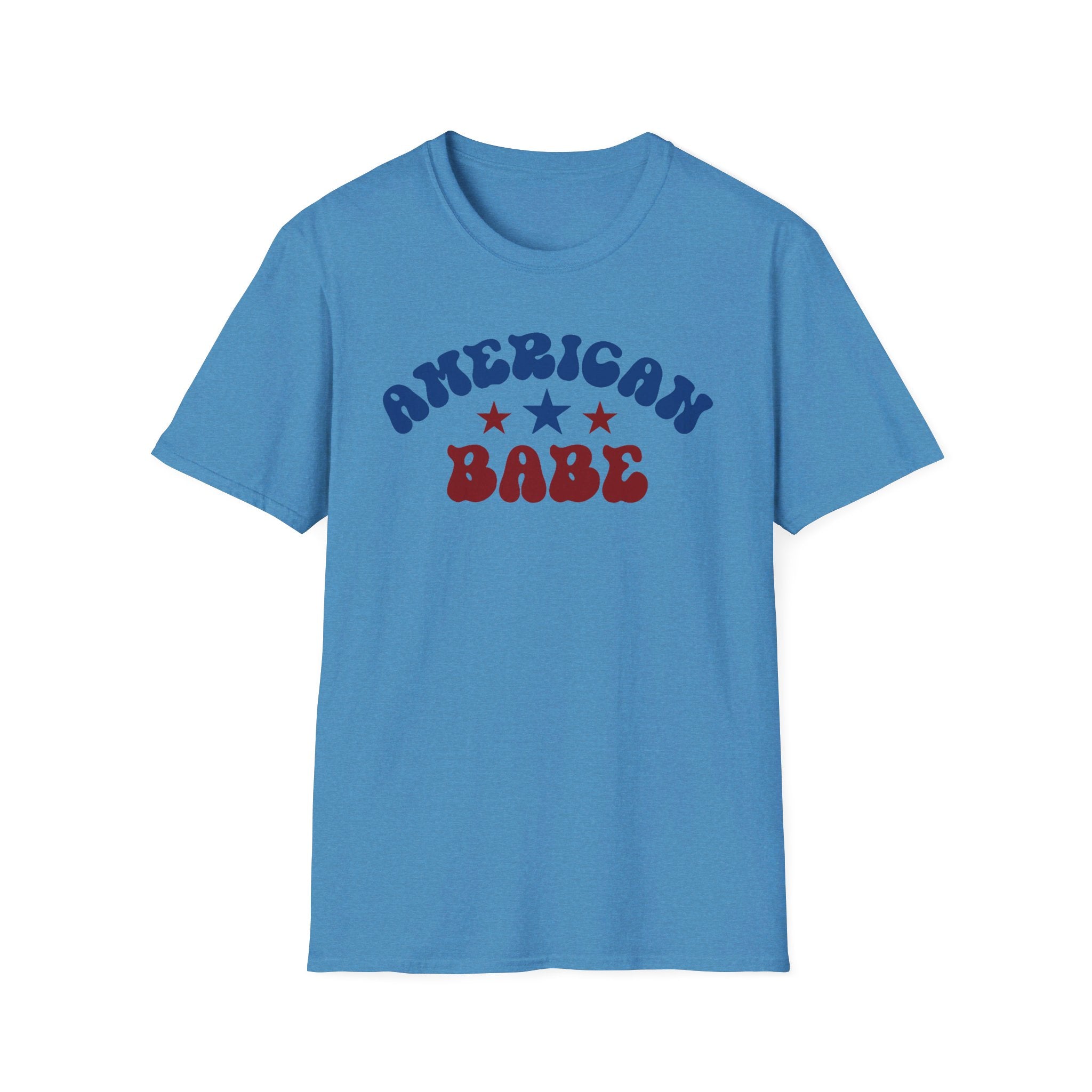 USA American babe - Softstyle T-Shirt