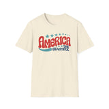 USA "America the beautiful" - Softstyle T-Shirt