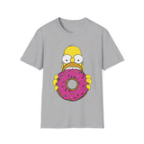 Homer loves donuts Simpsons - Softstyle T-Shirt