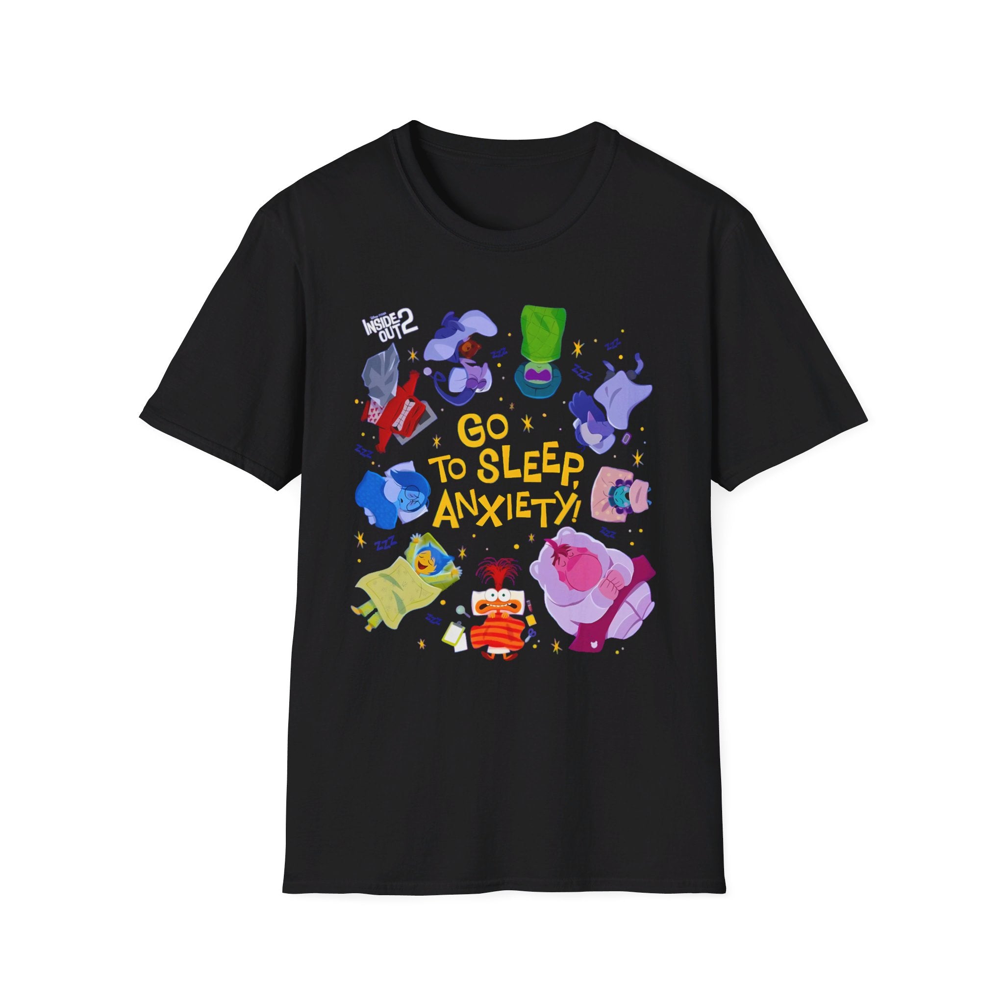 Inside Out: Go to sleep, Anxiety! - Softstyle T-Shirt