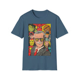 Marvel Stan Lee and characters - Softstyle T-Shirt