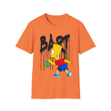 Bart Gaffiti Simpsons - Softstyle T-Shirt