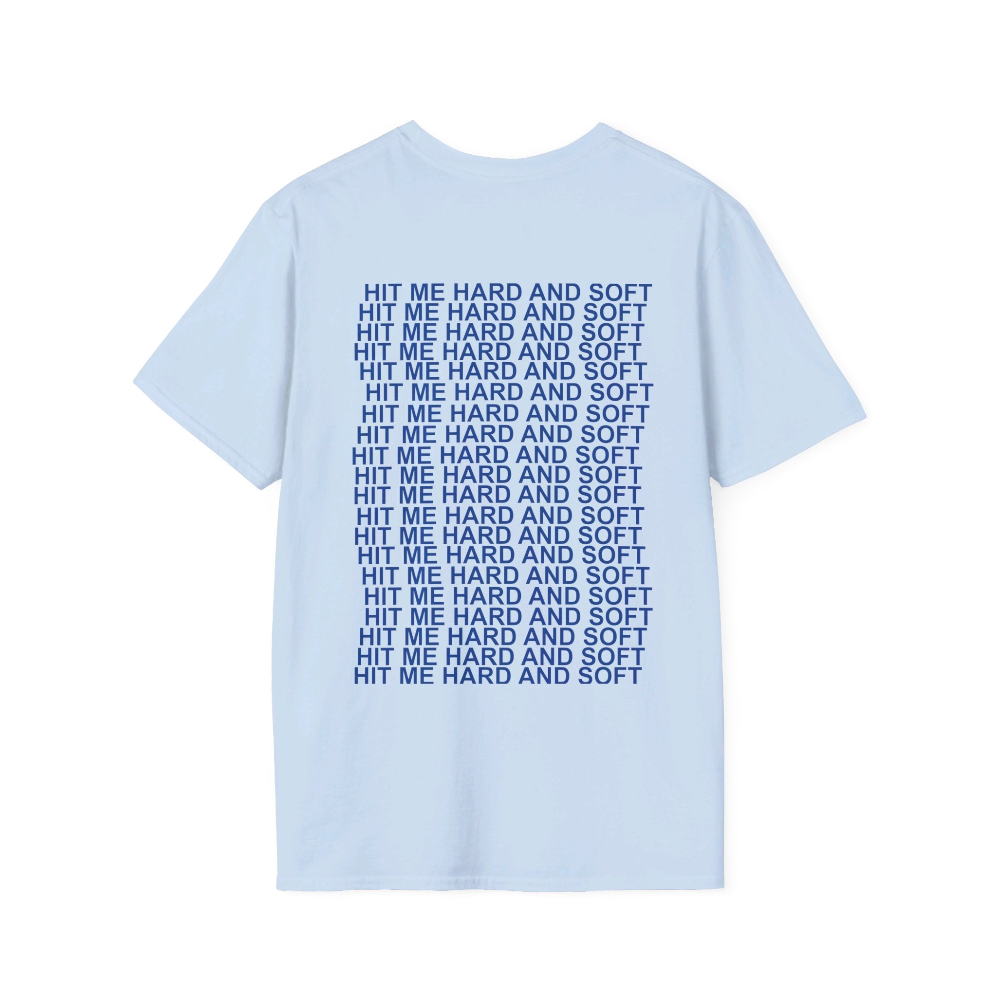 Billie Eilish Hit Me Hard and Soft Backside - Softstyle T-Shirt