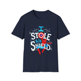 Spider-Man "I stole his shield" Captain America Civil War - Softstyle T-Shirt