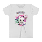 Gabby's Dollhouse backside Kids - Double T-Shirt Youth Short Sleeve Tee