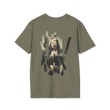 Deconstructed Monalisa backside - Softstyle T-Shirt