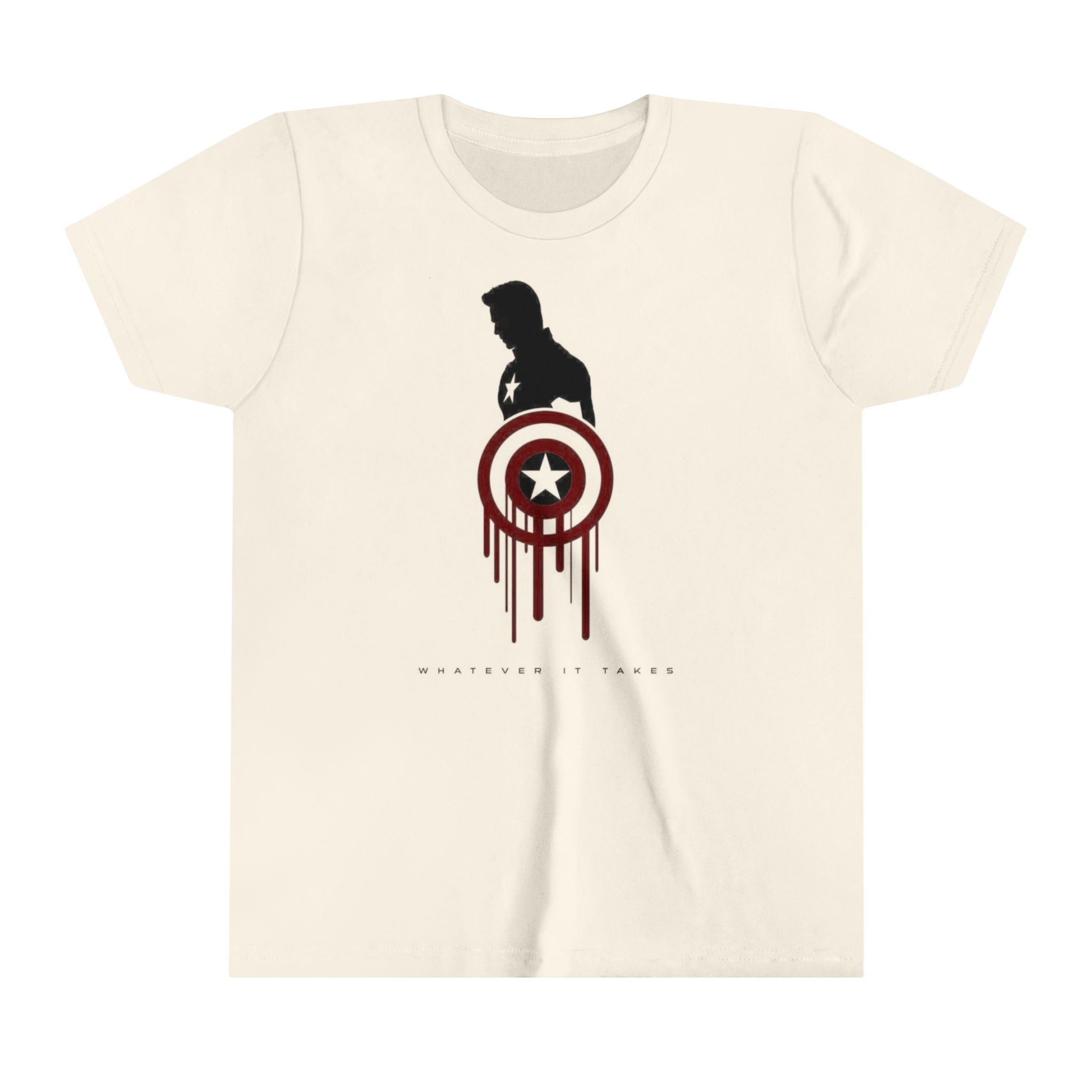 Captain America "Whatever it takes" Kids - Youth Short Sleeve Tee