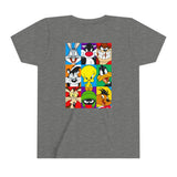 Looney Tunes Kids - Double Sided Youth Short Sleeve Tee