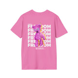 Freedom Bear backside - Softstyle T-Shirt