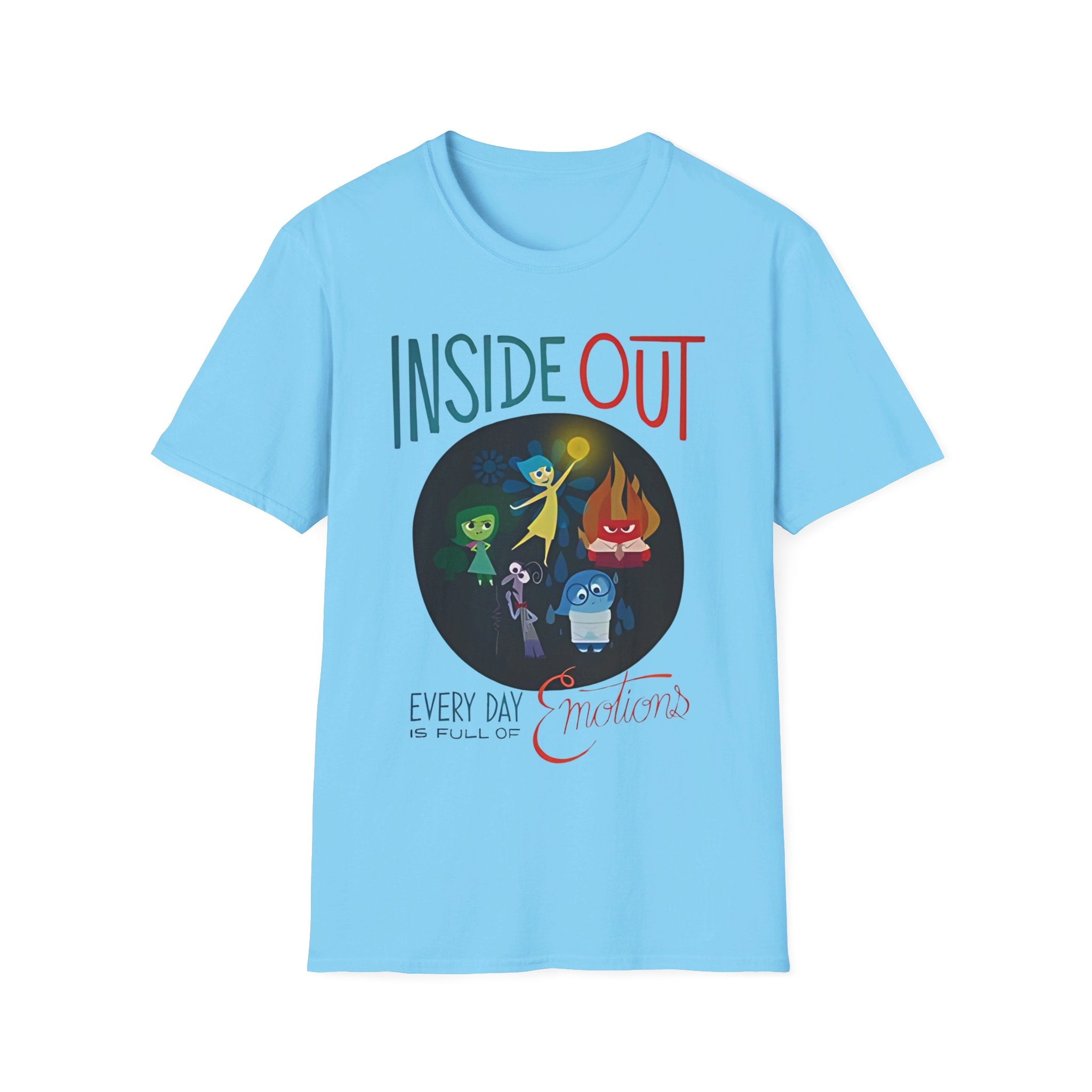 Inside Out: Every day is full of emotions - Softstyle T-Shirt