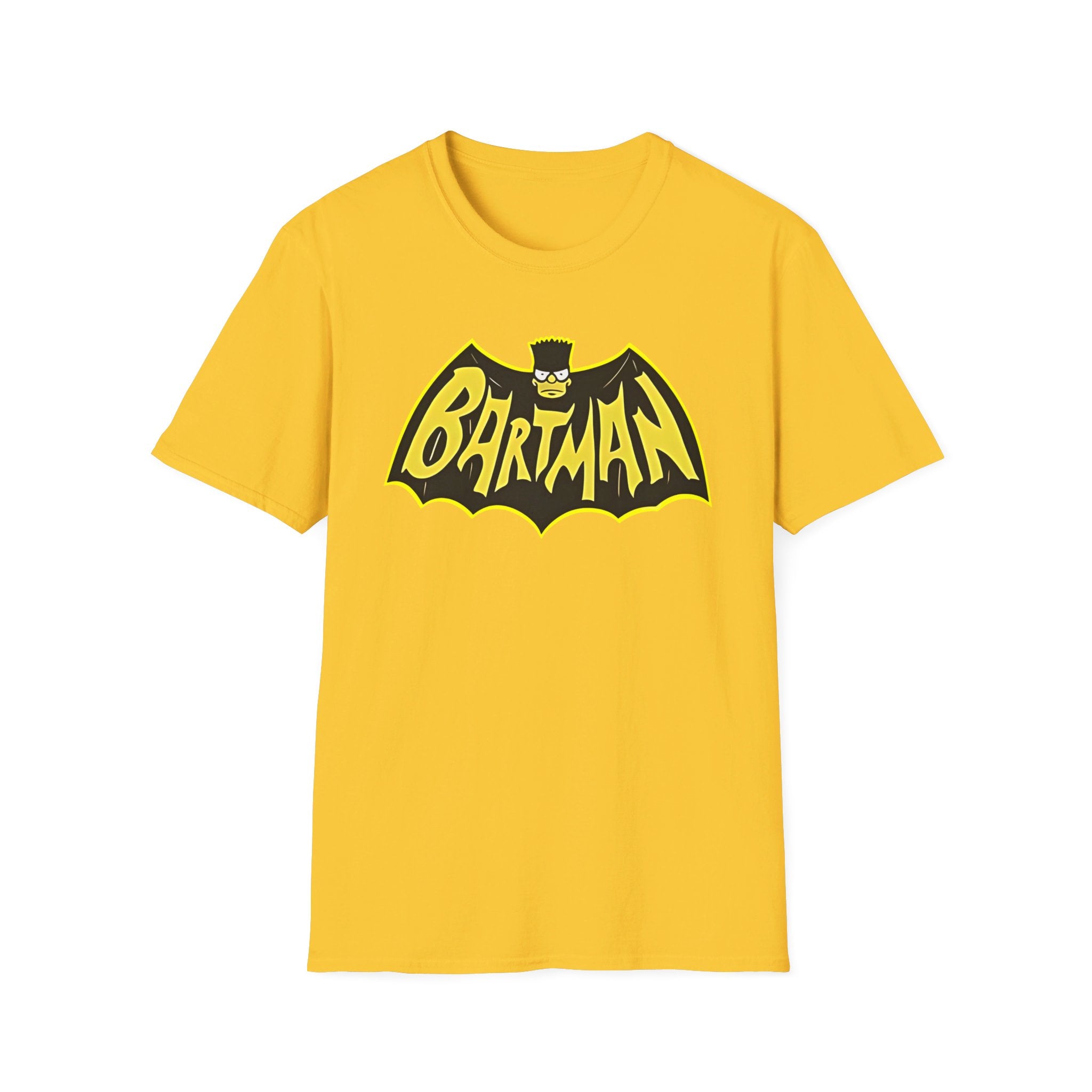 Bartman: Simpsons Bart Batman - Softstyle T-Shirt