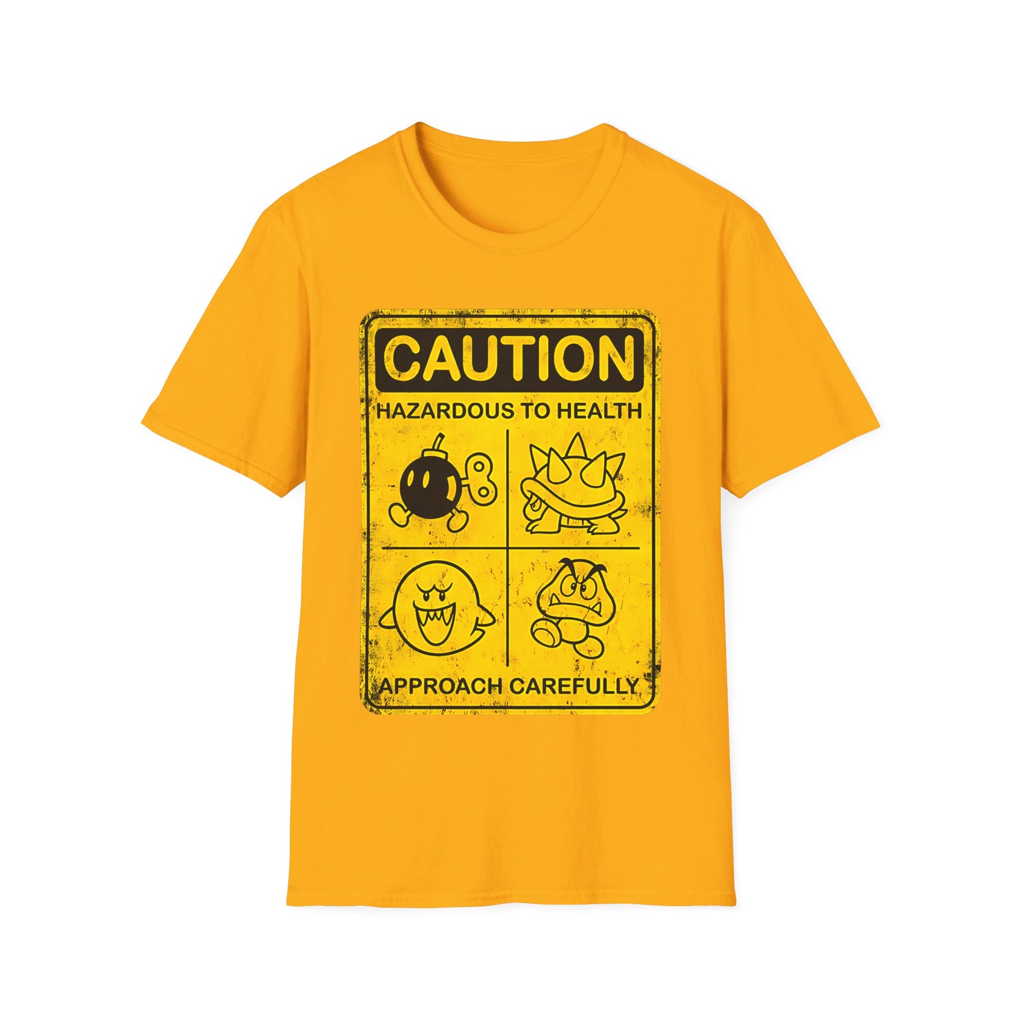 Caution: Hazardous to health, approach carefully - Softstyle T-Shirt