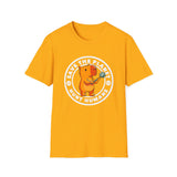 Capybara "Save the planet: Hunt humans" - Softstyle T-Shirt