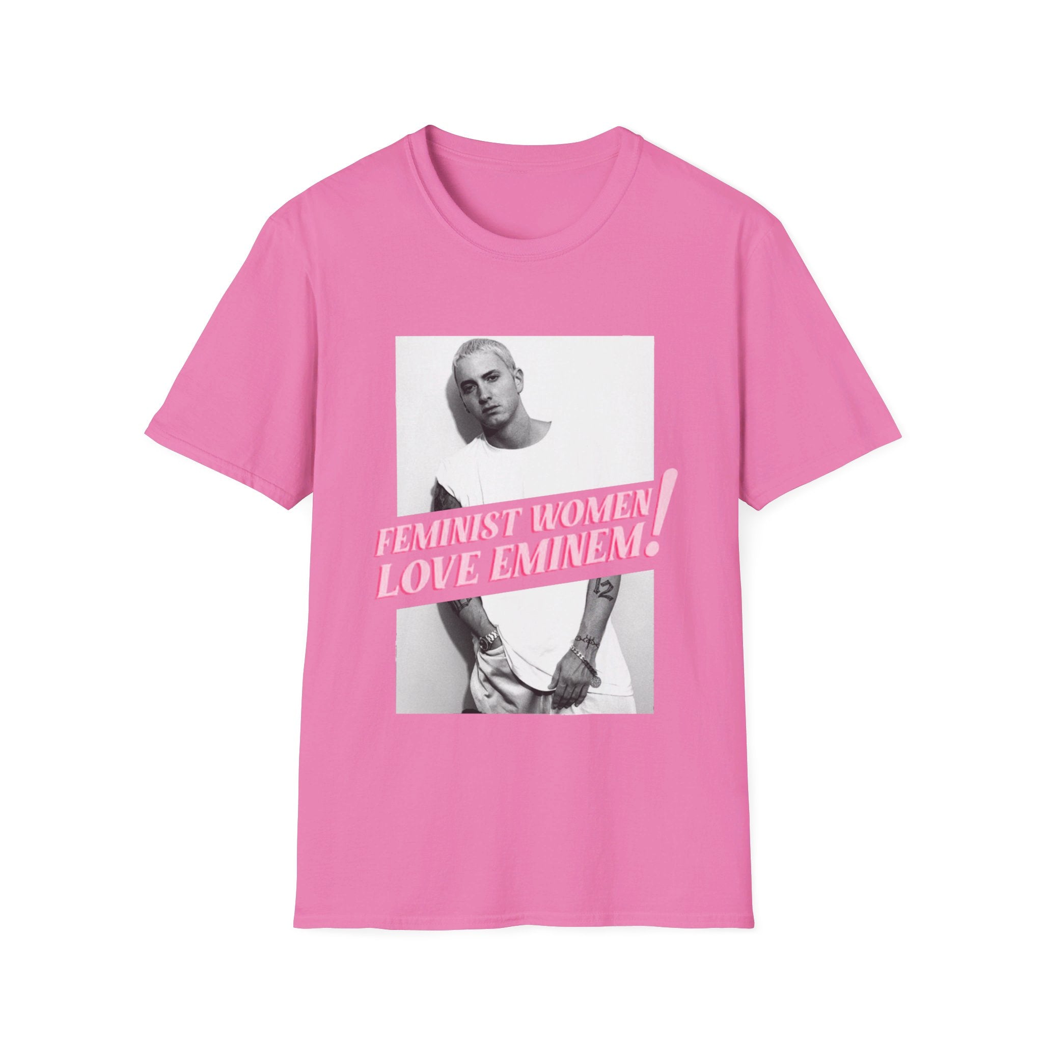 Feminist women love Eminem! - Softstyle T-Shirt