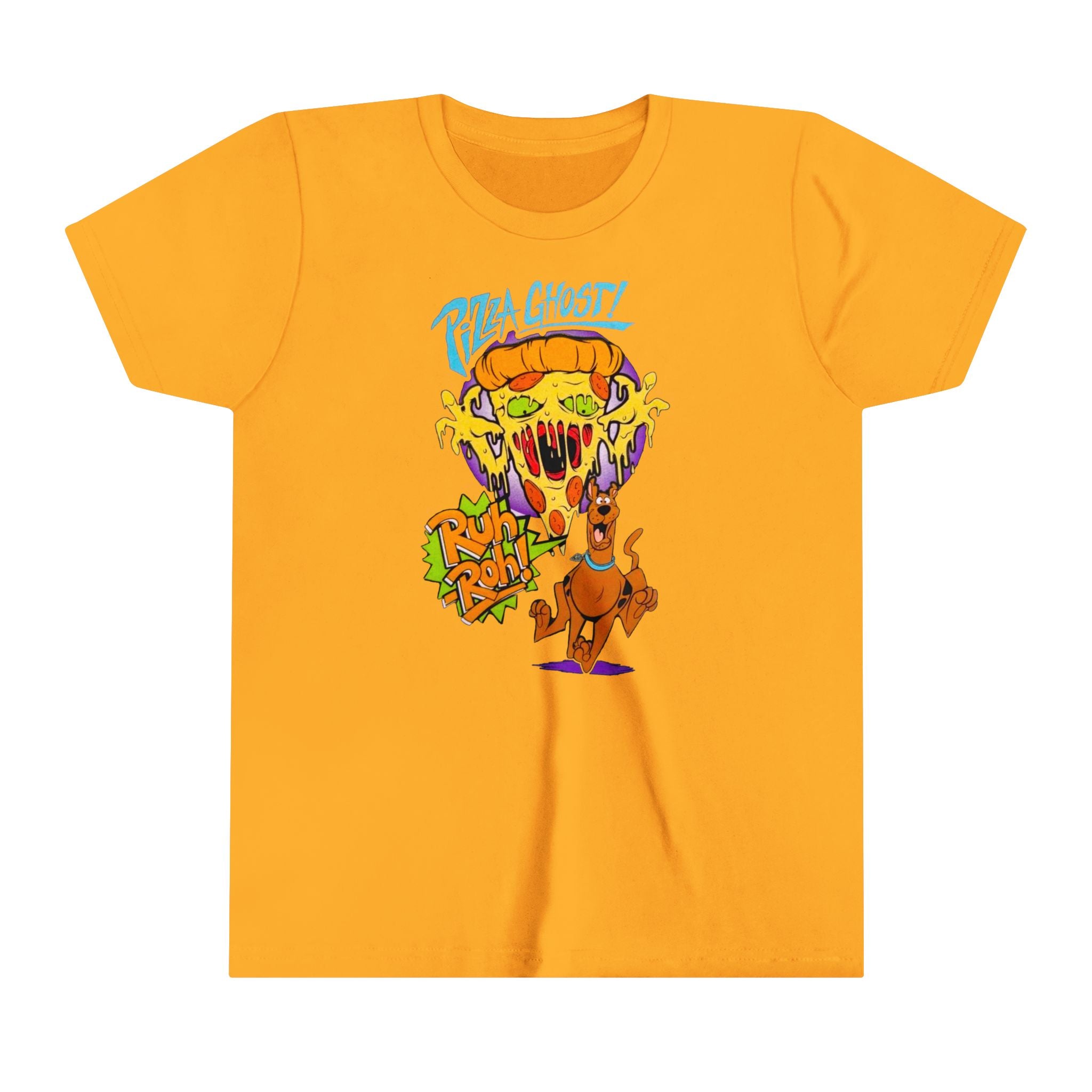 Pizza Ghost Scooby-Doo Kids - Youth Short Sleeve Tee